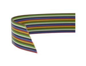 Przewód wstążkowy montażowy TLWY 20x0,22 150V kolorowy Technokabel /50m/07.3020.0050