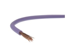 Przewód instalacyjny H07V-K / LgY 2,5 750V fioletowy linka giętka Elektrokabel /100m/