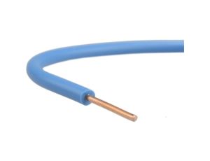 Przewód instalacyjny H07V-U / DY 1,5 750V niebieski drut Elektrokabel /100m/