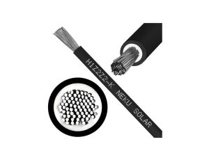 Kabel solarny H1Z2Z2-K PV1-F 1,0/1,5kV 6 czarny LSOH zewnętrzny, do ziemi NEKU /500m/