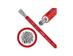Kabel solarny H1Z2Z2-K PV1-F 1,0/1,5kV 4 czerwony LSOH /500m/