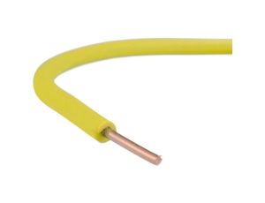 Przewód instalacyjny H07V-U / DY 2,5 750V żółty drut Elektrokabel /100m/