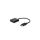 Konwerter adapter z kablem Akyga AK-AD-11 DisplayPort (m) / HDMI (f) 15cm