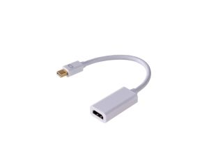 Konwerter adapter z kablem Akyga AK-AD-38 mini DisplayPort (m) / HDMI (f) 15cm