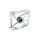 Wentylator systemowy Akyga AW-12A-BG 120mm 4 LED zielony Molex