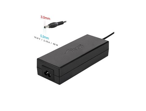 Zasilacz do notebooka Akyga AK-ND-56 19V / 6.32A 120W 5.5 x 3.0 mm + pin SAMSUNG 1.2m