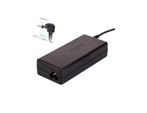 Zasilacz do notebooka Akyga AK-ND-19 19.5V / 3.9A 75W 6.5 x 4.4 mm + pin SONY 1.2m