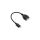 Adapter z kablem Akyga AK-AD-09 micro USB B (m) / USB A (f) OTG 15cm
