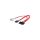 Adapter z kablem Akyga AK-CA-45 Slimline SATA (f) / data SATA (f) / Molex (m) 2x 20cm