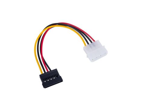 Adapter z kablem Akyga AK-CA-17 Molex (m) / SATA (f) 15cm