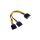 Adapter z kablem Akyga AK-CA-31 SATA (m) / 2x SATA (f) 2x 15cm