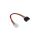 Adapter z kablem Akyga AK-CA-11 SATA (m) / Molex (f) 15cm