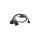 Kabel zasilający Y rozdzielacz Akyga AK-RD-05A CU 2x0.5mm Europlug Typ C / 2x CEE 7/16 1.2 m