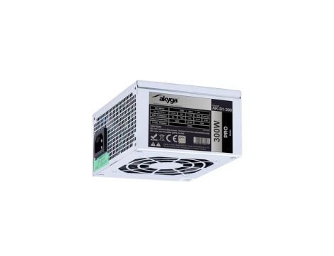 Zasilacz SFX 300W Akyga AK-S1-300 P4 2x SATA 2x Molex PFC FAN 8cm