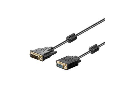 Kabel DVI / VGA Akyga AK-AV-03 ver. 24+5 pin 1.8m
