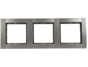 Fiorena Ramka potrójna RAL9006 srebrny aluminiowy 22011819