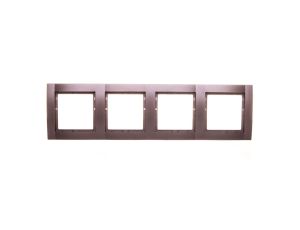 polo.Fiorena Ramka poczwórna antracyt mat 22011920