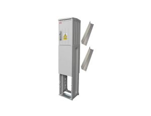 Obudowa termoutwardzalna na fundamencie z kątownikami OZ26x40+F