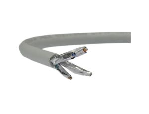 Kabel FTP kat.7A S/FTP 4x2x0,58 B2ca jasnoszary LSOH Alantec /500m/