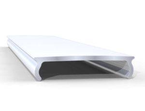 Klosz mleczny z pcv, długość 1000mm