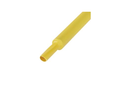 Rura termokurczliwa RC 9,5/4,8 żółta /1m