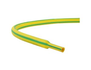 Rura termokurczliwa RC 6,4/3,2 żółto-zielona /1m