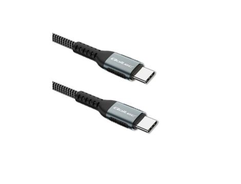 Qoltec Kabel USB 2.0 typ C USB 2.0 typ C 100W QC 3.0 PD 1.5m Czarny