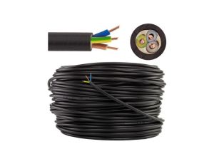 Kabel prądowy YKY 0,6/1kV 3x2,5 drut do ziemi Elektrokabel krążek 100m