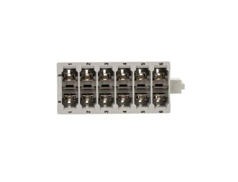 Magazyn odgromników gazowych LSA 8/6 dla KRONECTION Box A-6 KRONE