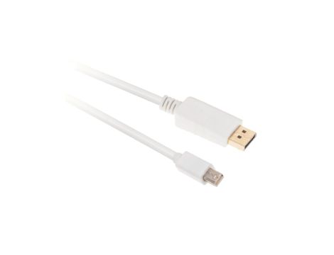 Kabel mini DisplayPort / HDMI FHD@60 (wtyk / wtyk) biały 1,8m