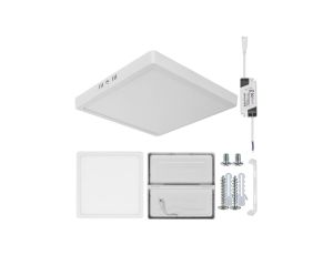 Plafon kwadrat natynkowy LED 24W 4000K 1800LM neutralny