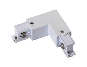 Łącznik szynoprzewodu IP20 3-fazowy biały TRACK L CONNECTOR L-L 4W WHITE GXTR026