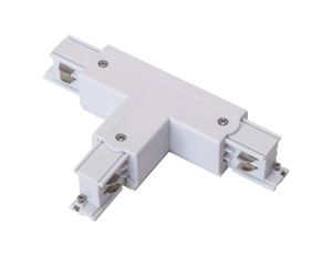 Łącznik szynoprzewodu IP20 3-fazowy biały TRACK T CONNECTOR T-L2 4W WHITE GXTR035