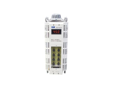 Autotransformator regulowany trójfazowy 450V/12A 9000VA M10-3522LED-09
