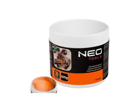 Pasta do usuwania trudnych zabrudzeń z rąk, żelowa pomrańczowa 500G NEO