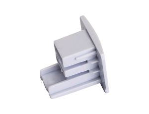 Zaślepka szynoprzewodu biała TRACK END CAP 4W WHITE GXTR047
