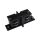 Łącznik szynoprzewodu IP20 3-fazowy czarny TRACK SHORT CONNECTOR 4W BLACK GXTR018
