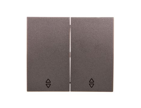 Thea Blu Łącznik Schodowy Podwójny, Kolor Grafit, Plakietka / Wbtr0011-5dg