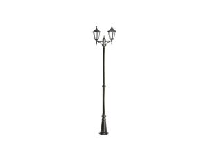 Oprawa oświetleniowa parkowa, uliczna Retro Classic OGMWN 2, E27 max 2 x 60W, kolor czarny 0438621