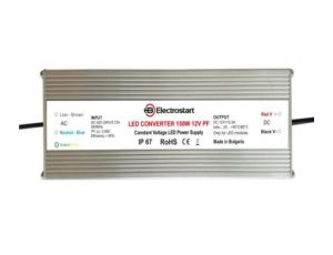 CV LED Power Supply 150W PF0.9 12V IP67 - 980150001200396 - Zasilacz stałonapięciowy