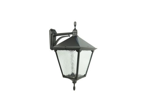 Kinkiet zewnętrzny Retro Kwadratowe K 3012/1/BD KW, E27 max 100W kolor czarny 0438621