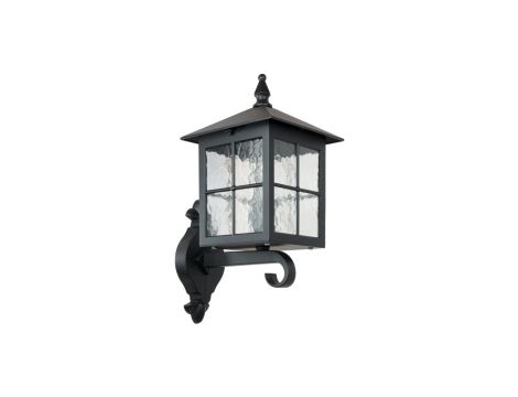 Kinkiet zewnętrzny Wenecja K 3012/1/KW g, E27 max 60W kolor czarny 0438621