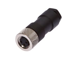 Gniazdo kablowe, proste, do samodzielnego montażu Złącze lutownicze, Ø3,5-5mm, 4A, 60V, VK003074