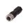 Gniazdo kablowe, proste, do samodzielnego montażu Złącze lutownicze, Ø3,5-5mm, 4A, 60V, VK003074