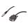 Kabel połączeniowy RS232/Sub-D, 2m, M9 męski (podłącz) prosty, D-Sub męski (złącze) 9pin, VK207F45