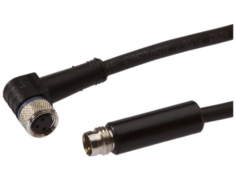 Inwerter, Ø9mm dł. 32, PNP/NPN, 10-35VDC, 1x NO, M8 0,3m, IP67, aluminium, VYR91170