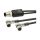 Kabel połączeniowy Y, 0,3 m, 2x M8 żeński (gniazdo) 3-pinowy kątowy, 1x M12 męski (złącze), VK030E82