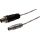 Kabel połączeniowy, 20 m, żeński (gniazdo) 2-PINowy prosty, M12 męski (złącze) prosty, VKB06F41