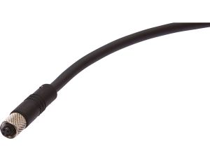 Kabel połączeniowy, 2m, M5 żeński (gniazdo) 4-PIN prosty, Końcówka wolna, 4x0,14mm, VK200365
