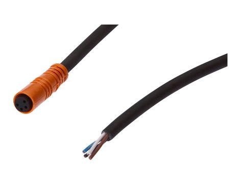 Kabel połączeniowy, 5m, Mini Female (gniazdo) 4-PIN prosty, Końcówka wolna 4-PIN, 4x0,34mm, VK500315